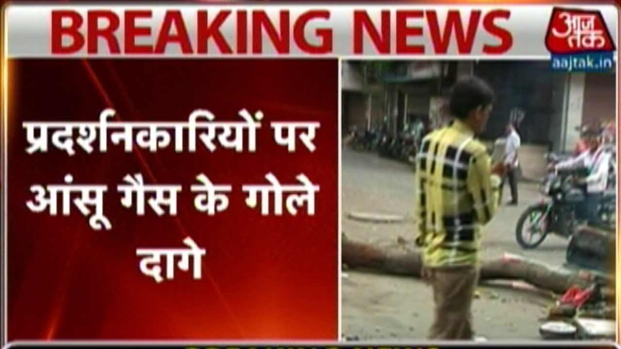 Small Violence Erupts In Surat