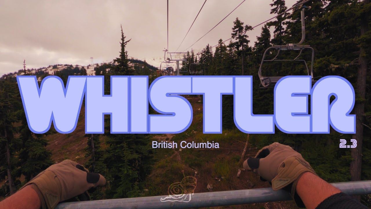 The Final Laps On My Second Day At Whistler! - Mountain Bike POV