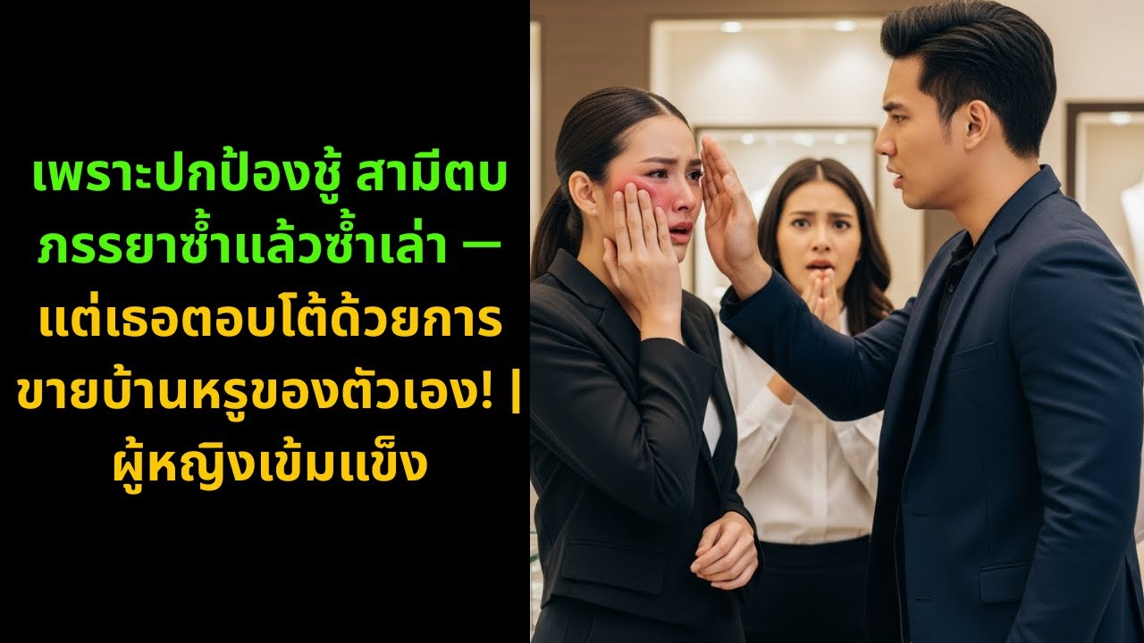 สามีตบเพราะปกป้องชู้… ภรรยาฟาดคืนด้วยการขายบ้านหรู!🔥 เมื่อผู้หญิงลุกขึ้นสู้ ชีวิตพลิกในวินาทีเดียว 💔