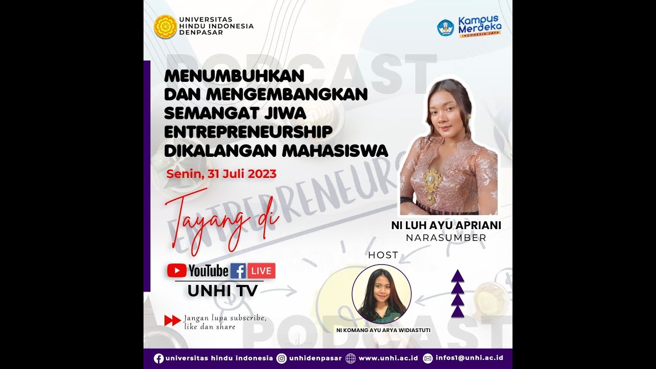 Talk In #1 - UKM Kewirausahaan