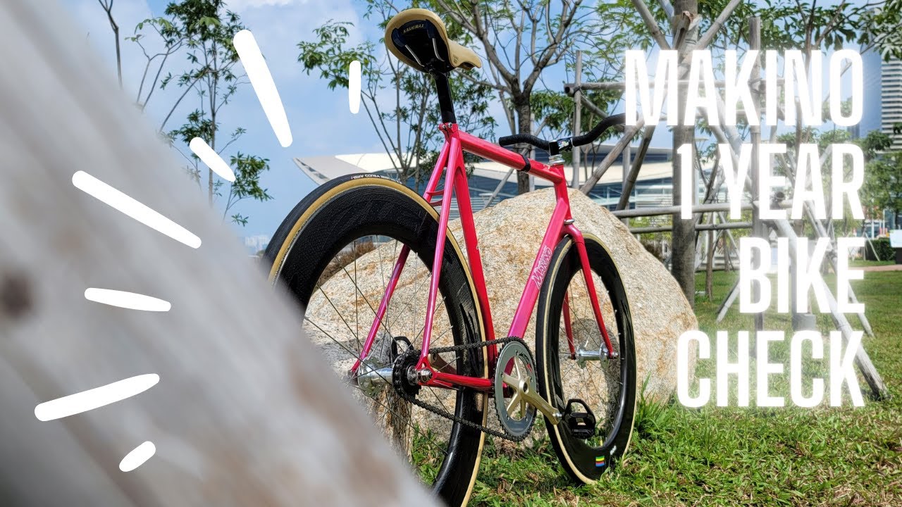 Makino Ultra Record fixed gear bike check