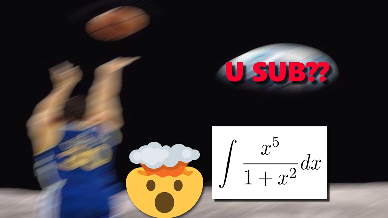 99% OF PEOPLE DON'T KNOW YOU CAN SOLVE THIS WITH U-SUBSTITUTION