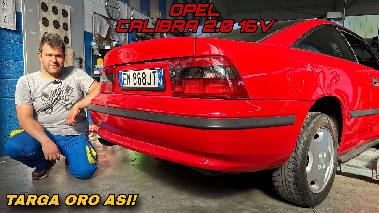 Gasi collection: dopo la lunga sosta è ora di risvegliare questo meraviglioso coupé opel! La Calibra
