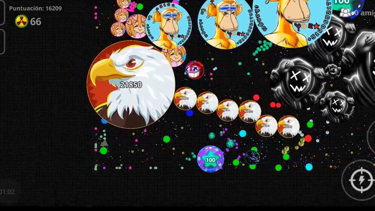 EAGLE 🦅 (agar.io mobile) 