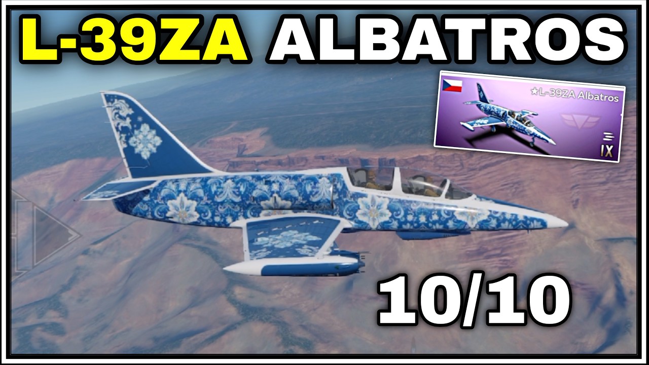 L-39ZA Albatros Review &ndash; Winter Battles Jet | War Thunder Mobile