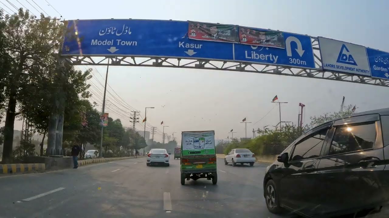 Drive Through Firdous Market Road To Ferozepur Road Lahore | Lahore Street View | 4K