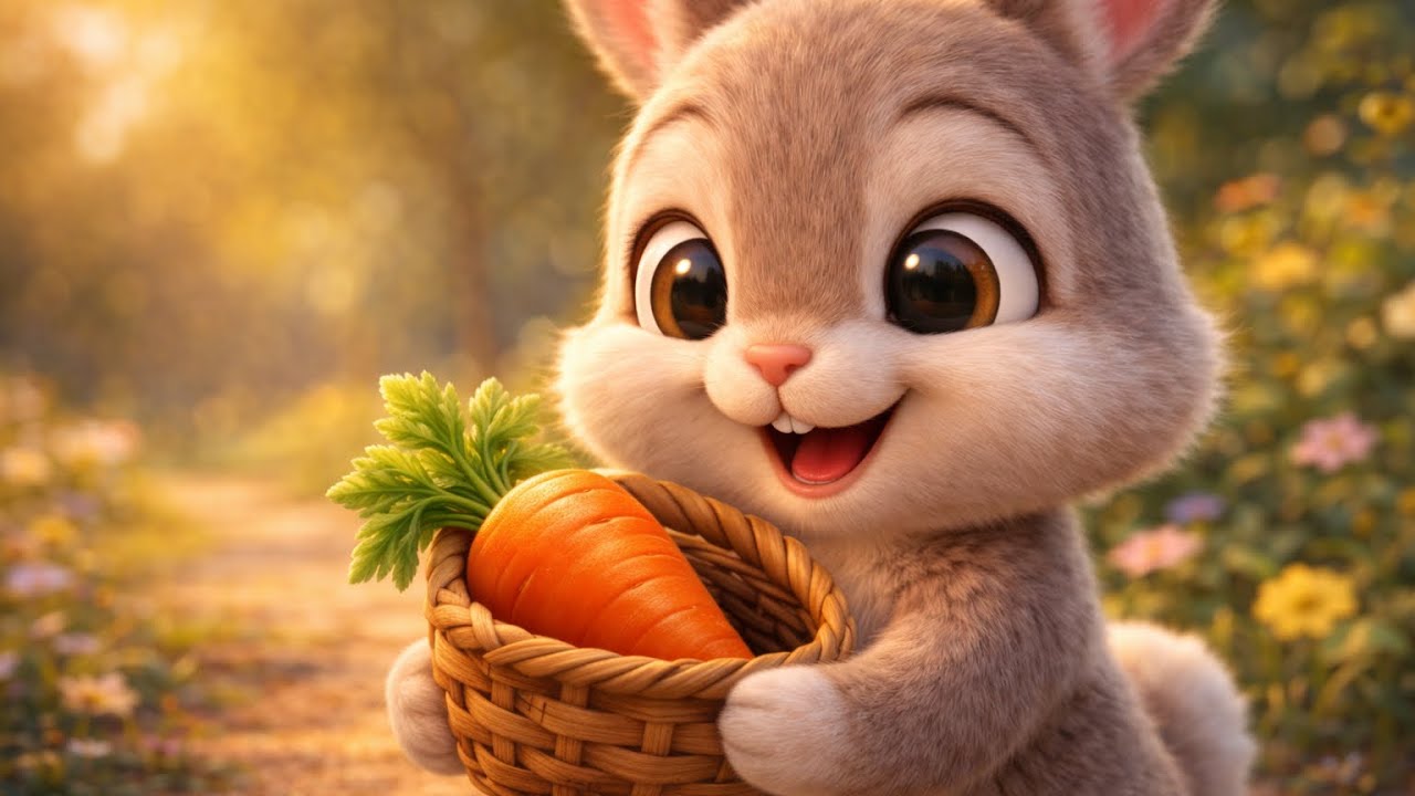 Iepurașul Țupi și morcovul pierdut 🥕🐰 | Cântec pentru copii | Magic Melody România