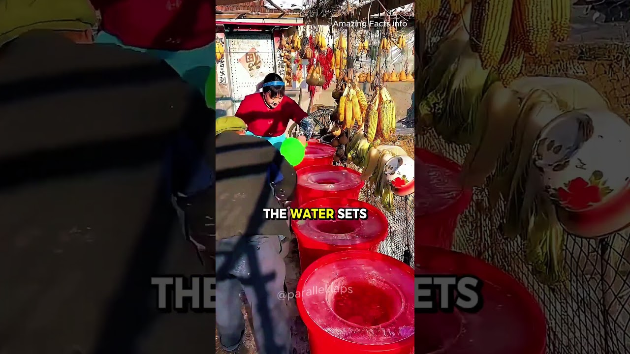 Northern China’s Winter “Ice Fridge” (No Electricity Needed) 