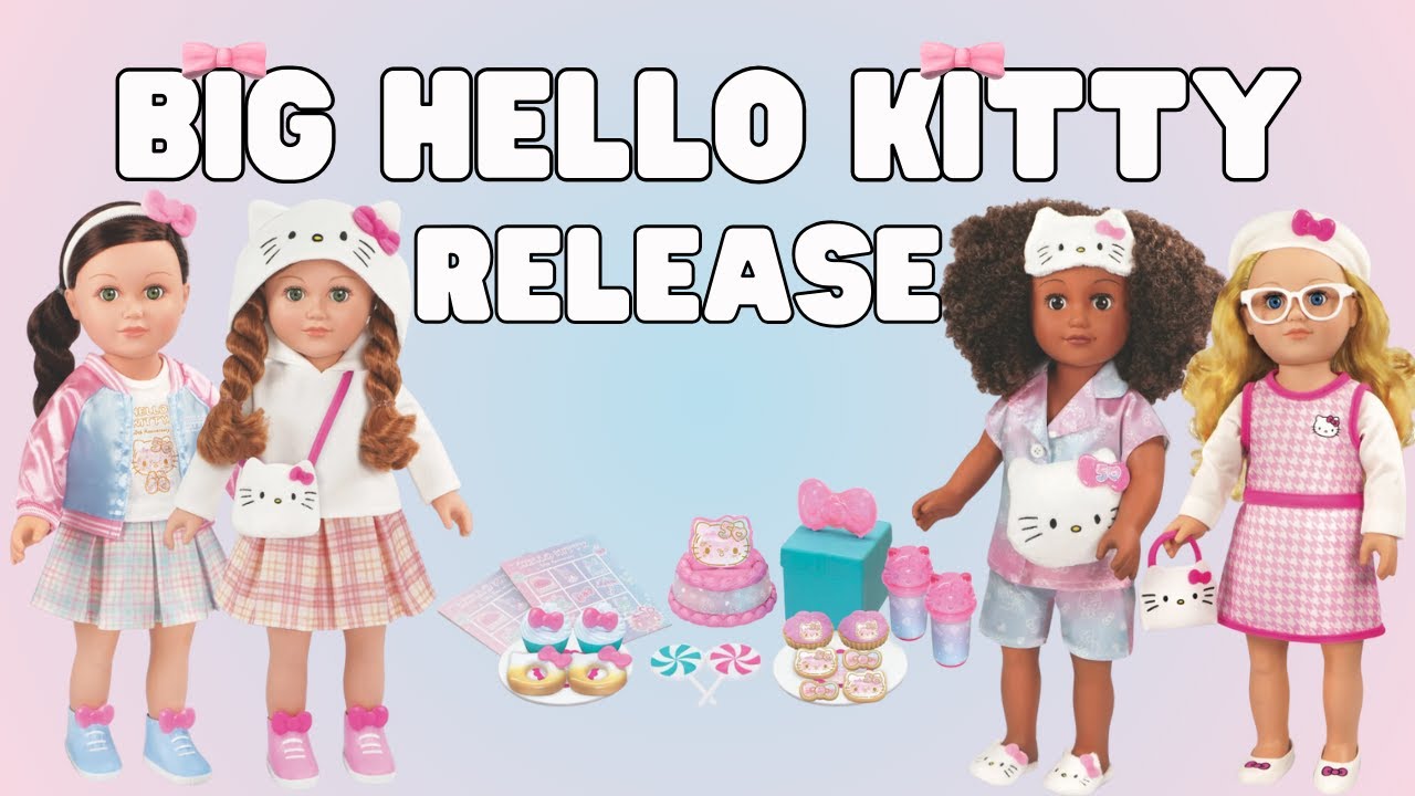 New My Life As Hello Kitty's 50th Anniversary Release | Perfect for American Girl Dolls | Doll News