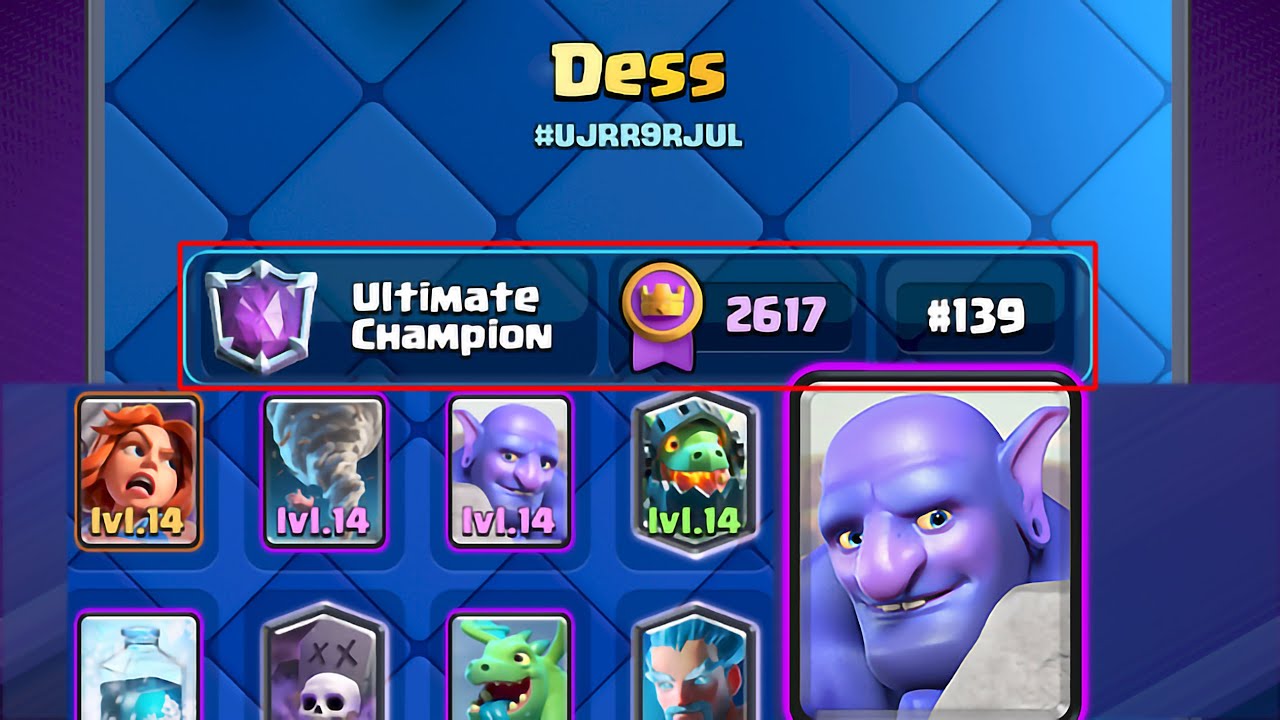 GRAVEYARD FREEZE BOWLER  BEST DECK IN Clash Royale DESS