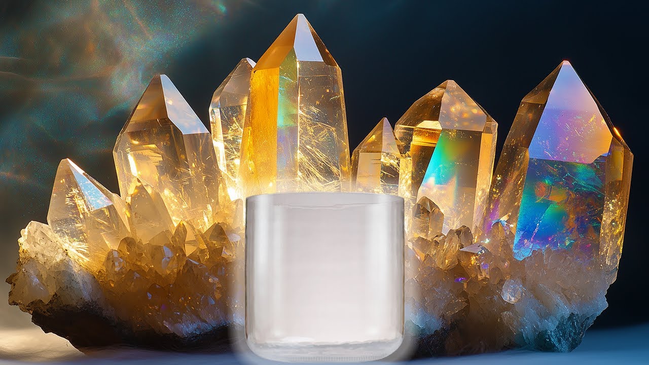 ✨ Experience the Power of this G# Crystal Singing Bowl! ✨ 203 Hz