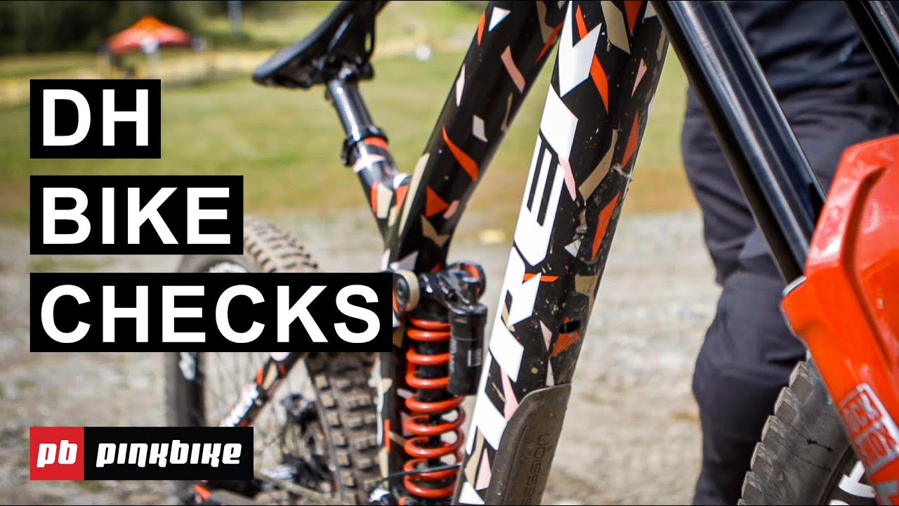 7 Quick Fire Pro DH Bike Checks | 2020 Crankworx Summer Series