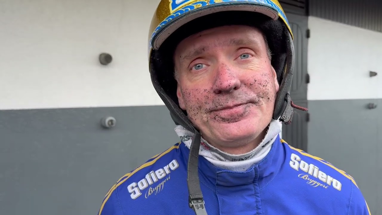 Bj&ouml;rn Goop efter Prix de Belgique.