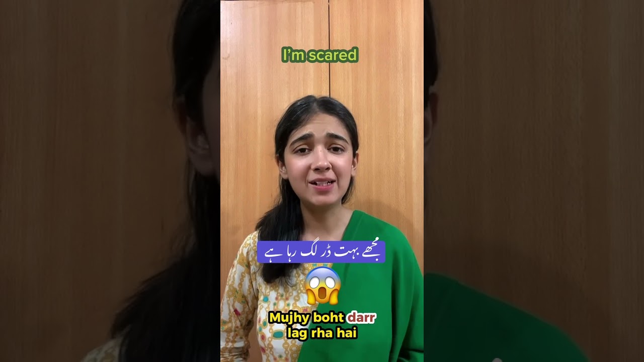 Learn Urdu with emojis (Beginner&rsquo;s level) #urdu