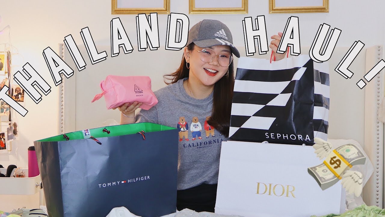 THAILAND HAUL + GIVEAWAY! 💸 | ASHLEY SANDRINE