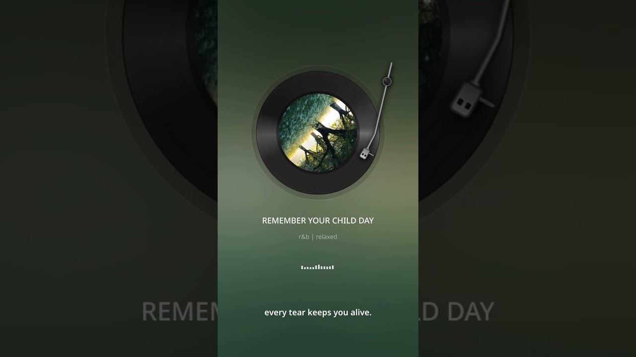 Remember Your Child Day by: Marlina Bowdery 