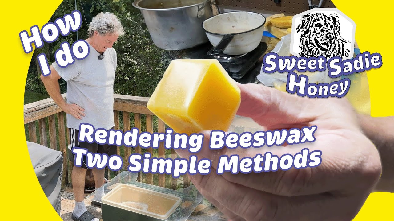 How I Do: Rendering Beeswax - Two Simple Methods