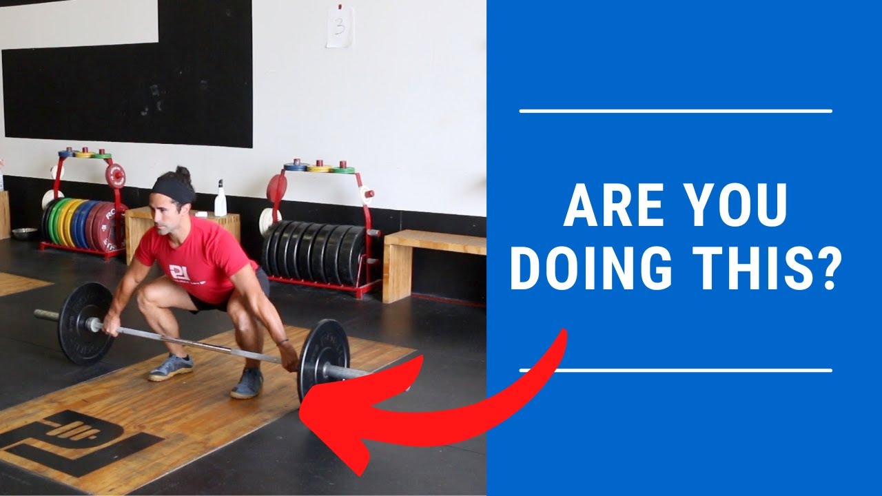 Snatch Start Position - Stop using the wrong muscles in the Olympic Lifts - Part 1