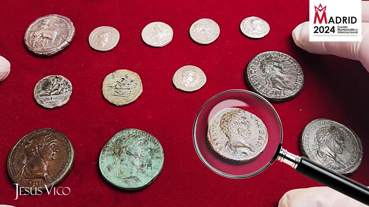 MONEDAS ROMANAS QUE NUNCA HABÍA VISTO | Adelanto Subasta Jesús Vico (Evento Numismático de Madrid)