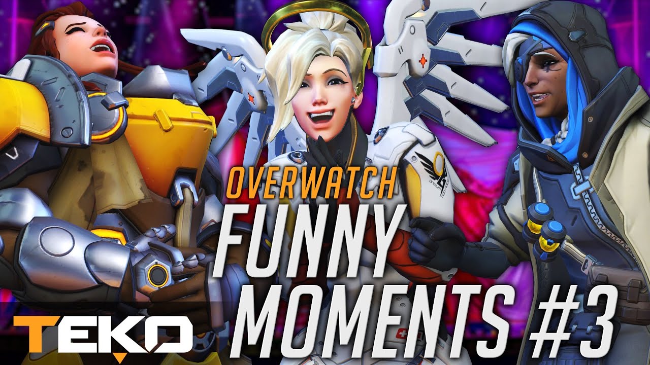 [4K] Moje Funny, Lucky i Fail Moments! #3 [Overwatch]