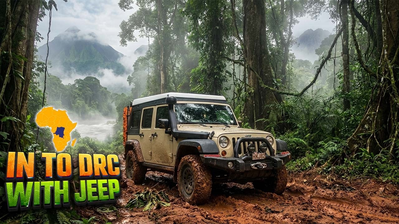 Исследуем МОНСТРА - DRC Overland (Эпическое трёхлетнее кругосветное путешествие по Африке! 31/53)