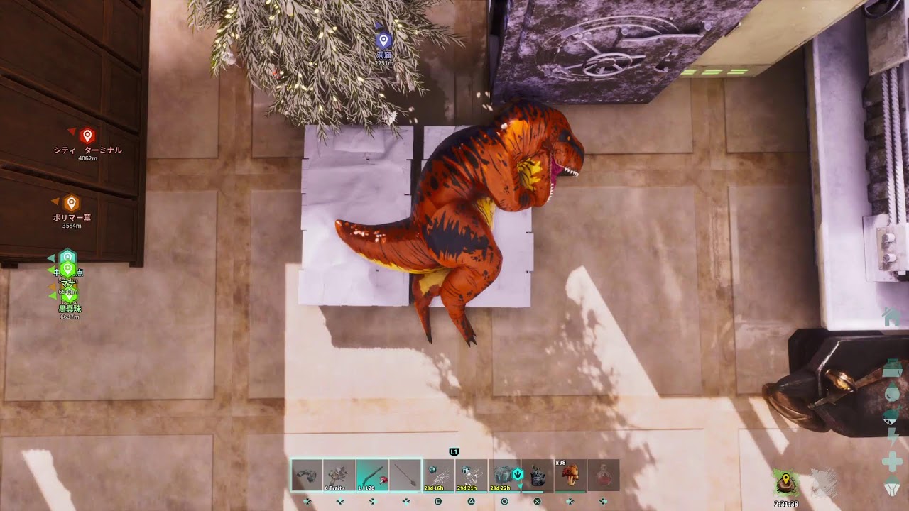 #231つづき２ ARK/公式ASA【PS5】ロス卜コロニーで初マナガルムテイムがしたい！！！！！！