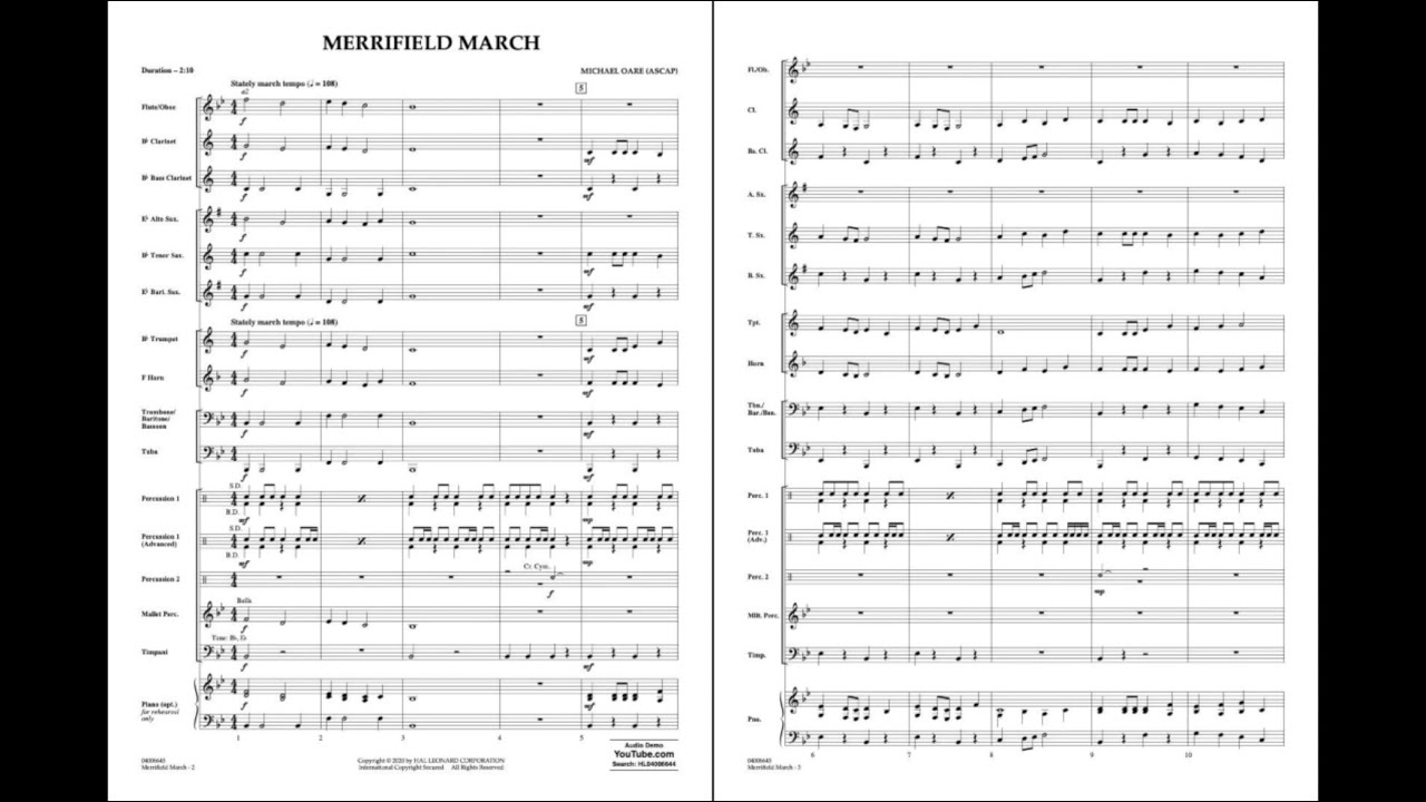 Merrifield March by Michael Oare