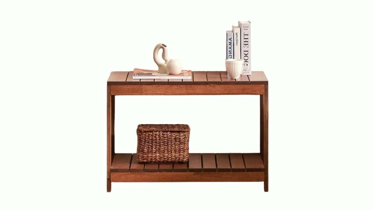 자연친화적인 나무 탁자 고급스러운 거실 테이블