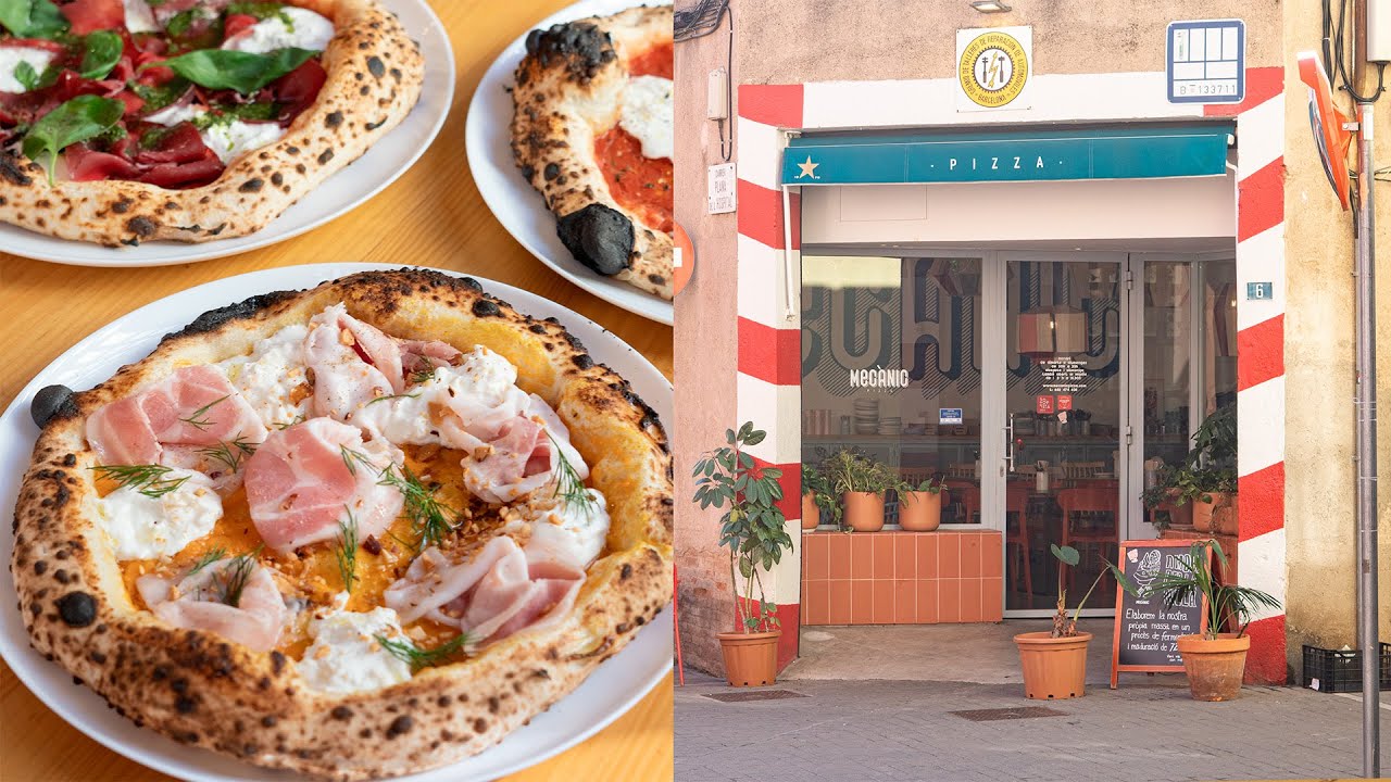 ¿Qué hace especiales a las pizzas de Mecànic? Lo descubrimos 🍕