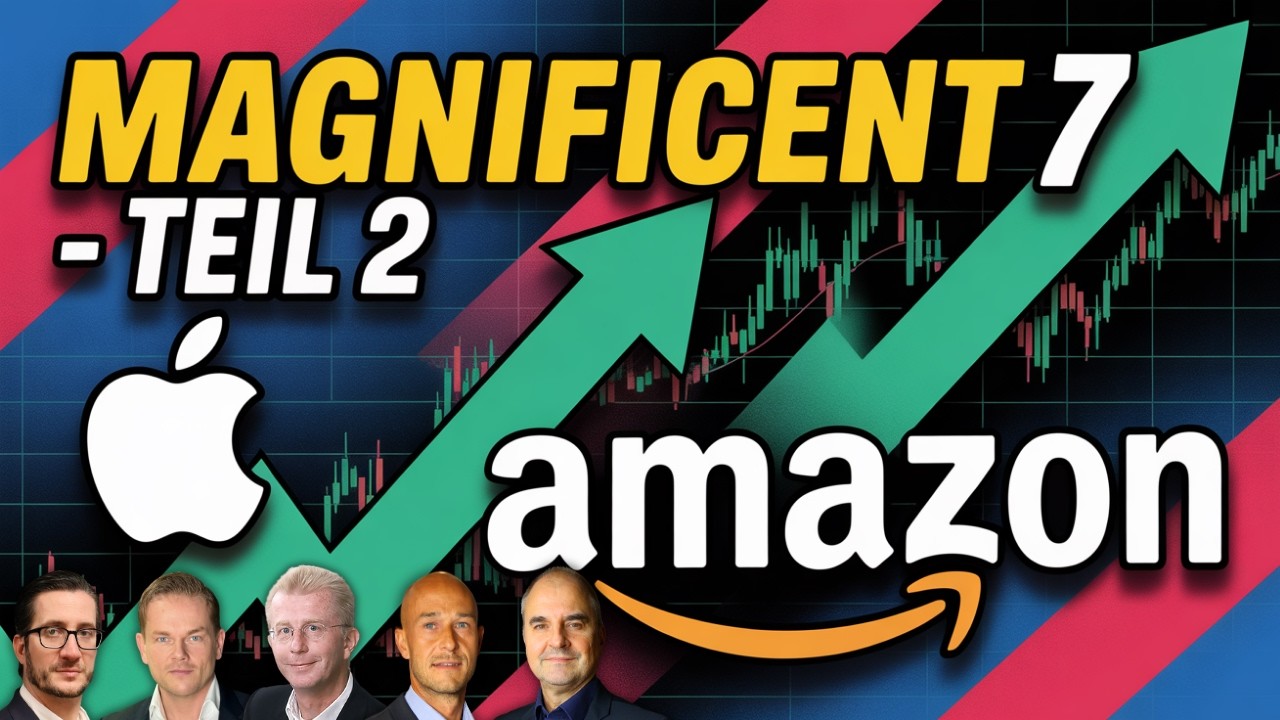 Magnificent 7 im Check - Teil 2: Amazon greift nach den Sternen & Apple &uuml;berholt Samsung: - Bitcoin