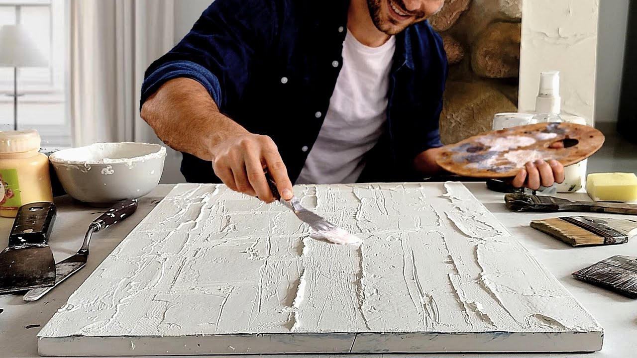 Mastering Earthy Textures: Stunning Abstracts with Dynamic Acrylic Art