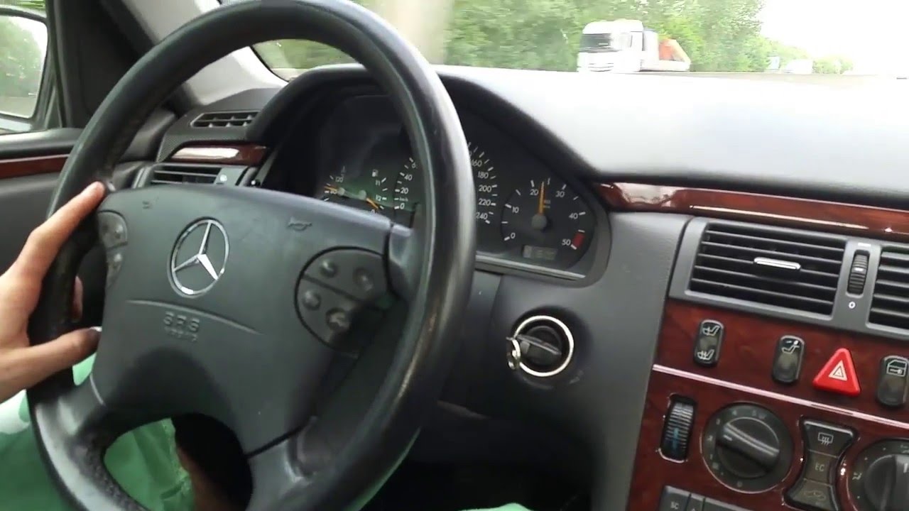 Идеальный Mercedes w210 2.2CDI, RESTYLE. Взгляд изнутри.