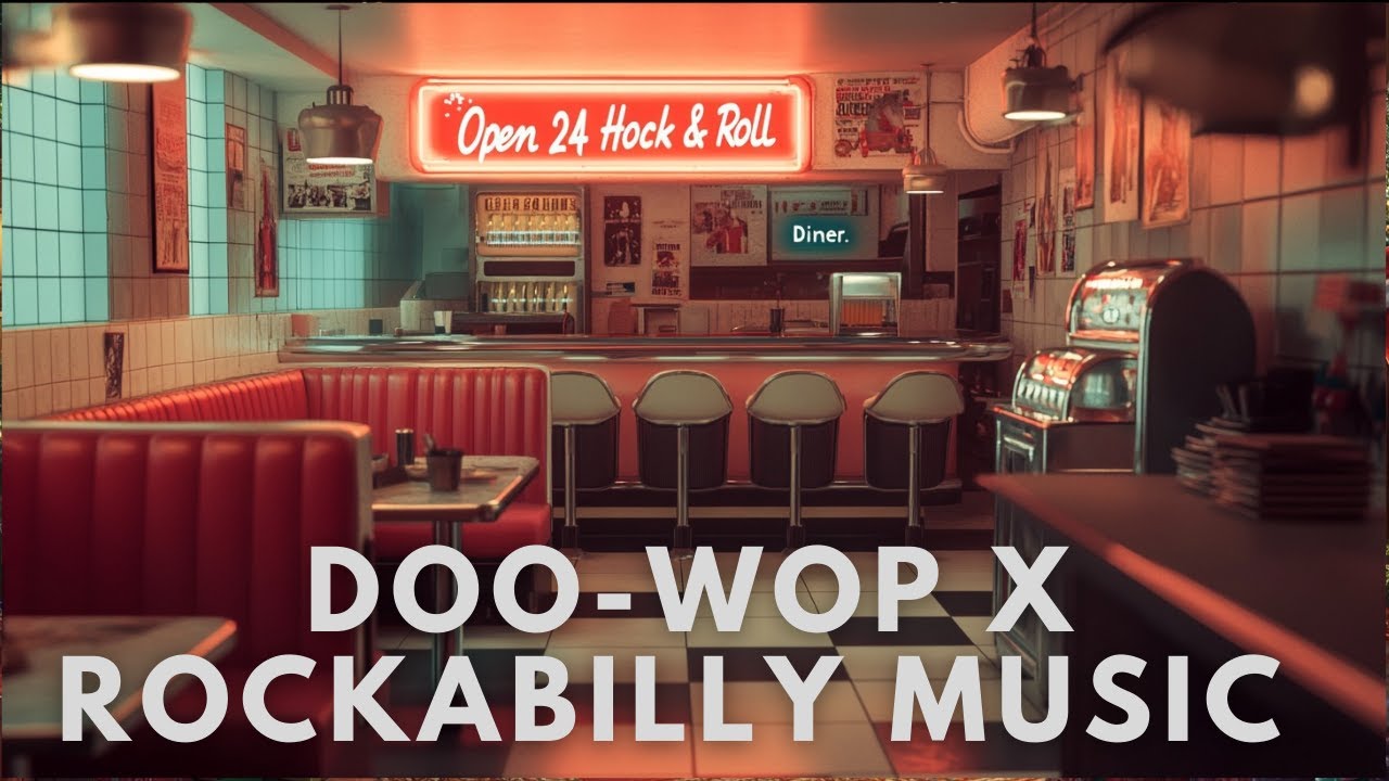 Vintage 1950s Diner Music 🎶✨ | Doo-Wop & Rockabilly Classics for Relaxing & Nostalgic Moments