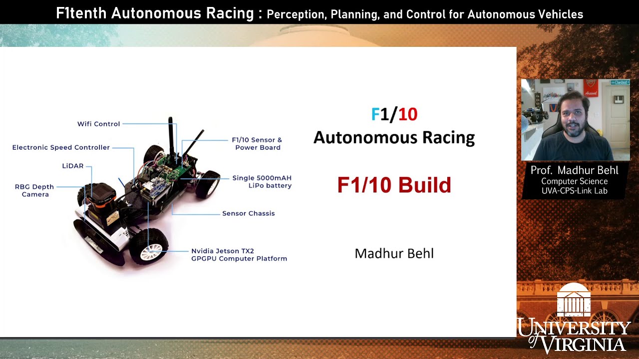 [F1tenth (F1/10) Lecture 6]: Building the F1/10 Racecar