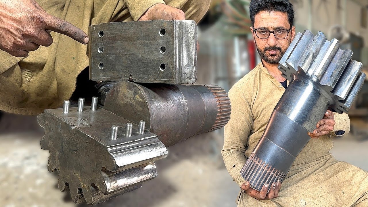 How to Rebuild a Broken Pinion Gear | How Broken Gear Pinion Restored | Pinion GearRestoration