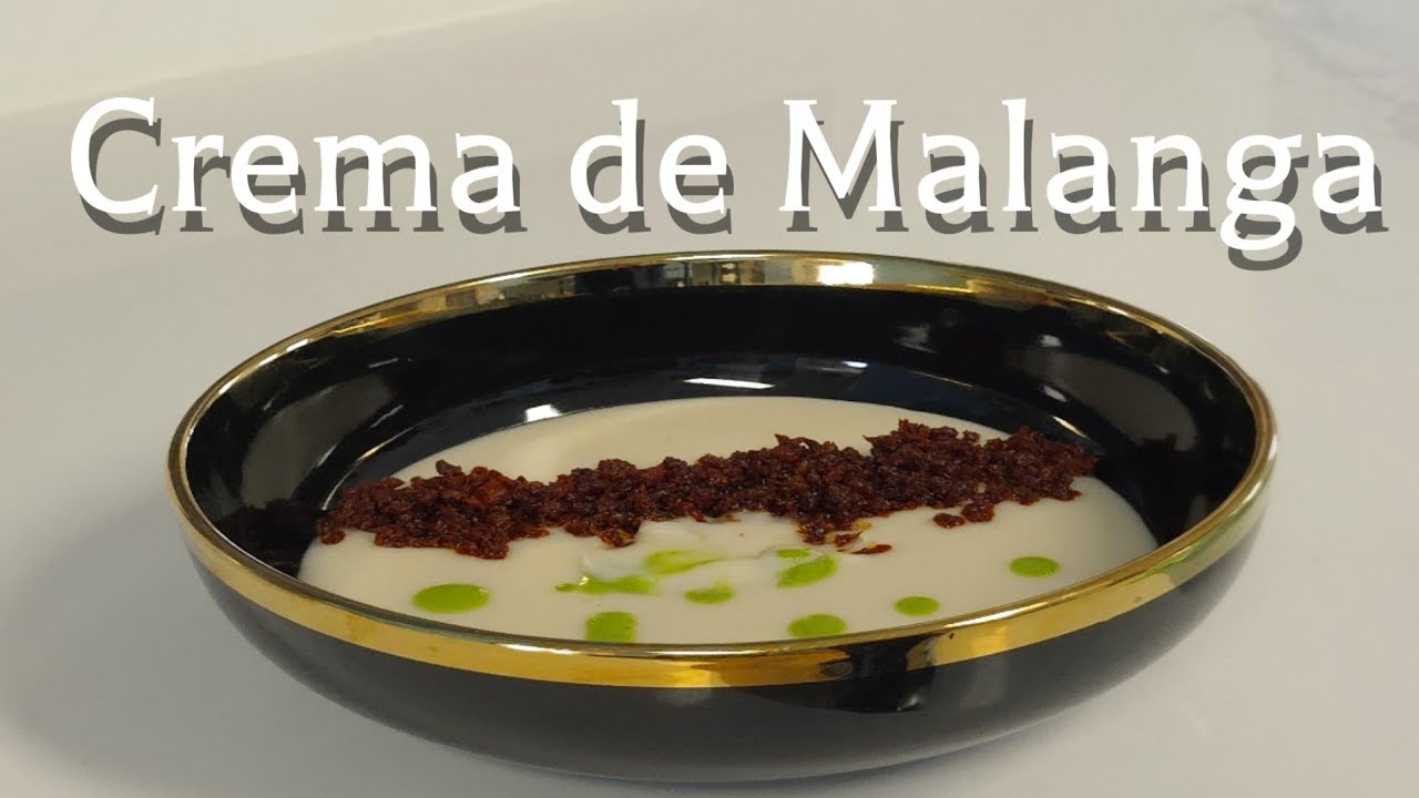 Como elevar la Malanga a Alta Cocina/Receta Cubana Reinventada.