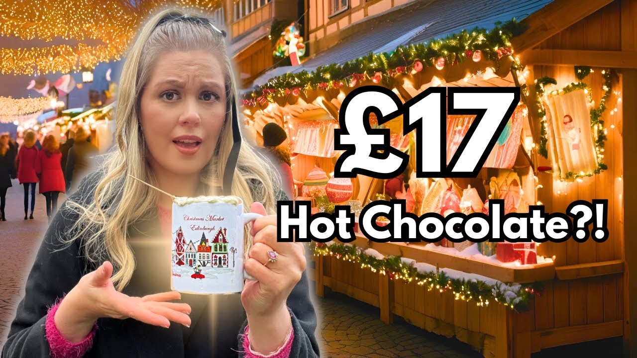 Trying The MOST EXPENSIVE Christmas Market Food