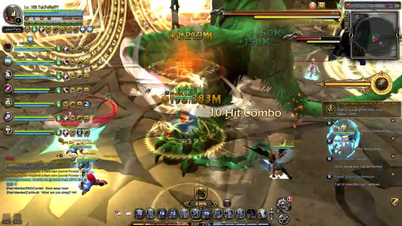 Honor Gold Dragon Nest