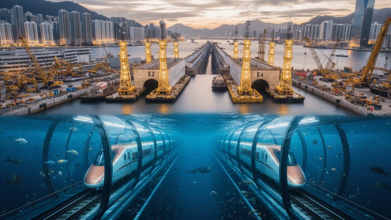 Inside Hong Kong’s $11BN Underwater Railway — Built Beneath the Ocean
