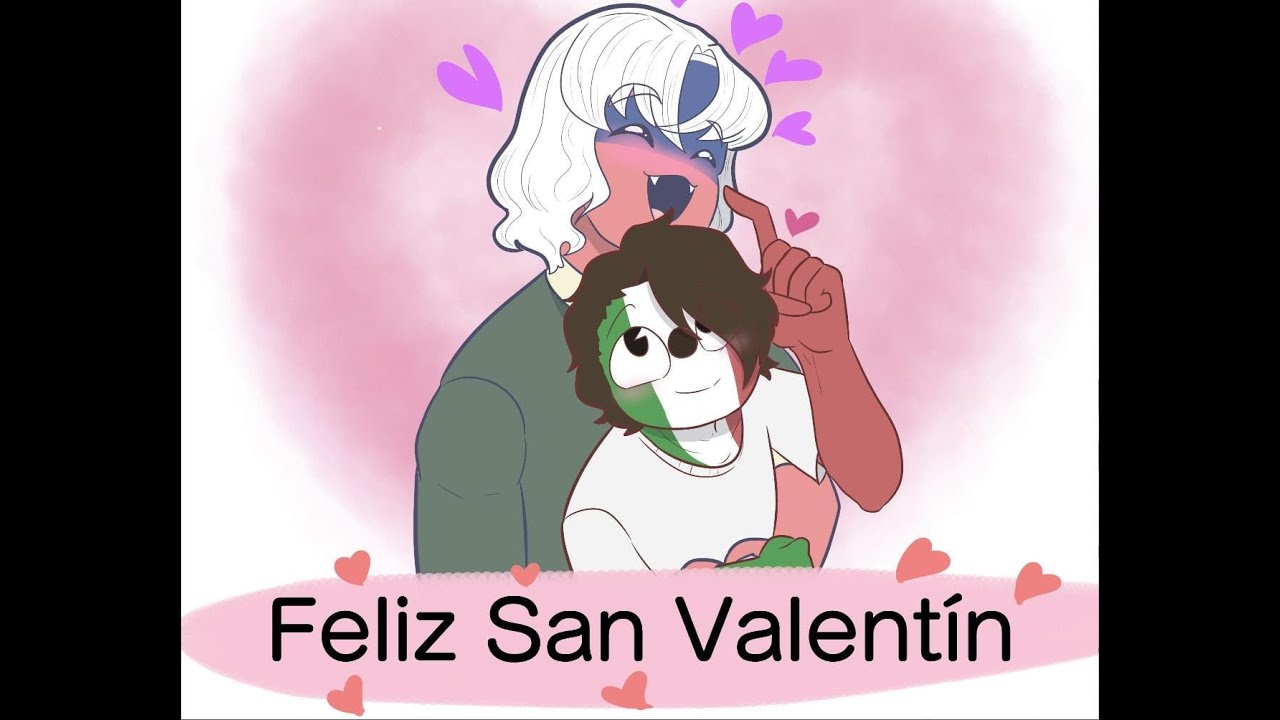 *Especial San Valentin* Mexico x Rusia [Countryhumans] Fandub