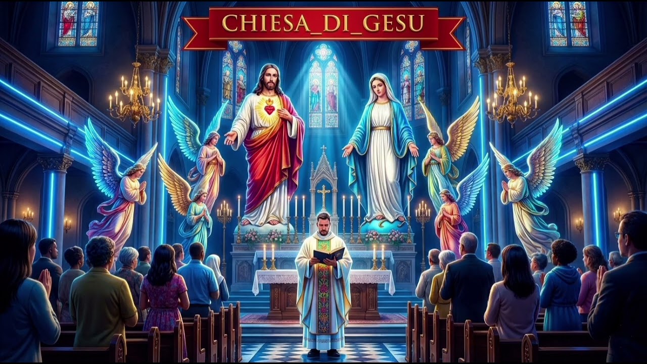🌿 “Nella Chiesa del Mercoledì” #CantoSerale #MercoledìSera #ChiesaDiGesù #GesùEMaria #CantoDiFede