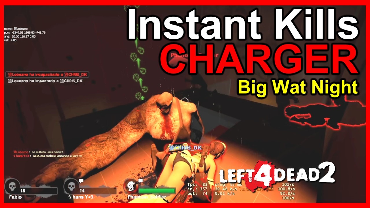 Nadie sobrevive al Charger más fuerte de L4D2 #Left4Dead2 #L4D2 #Gaming