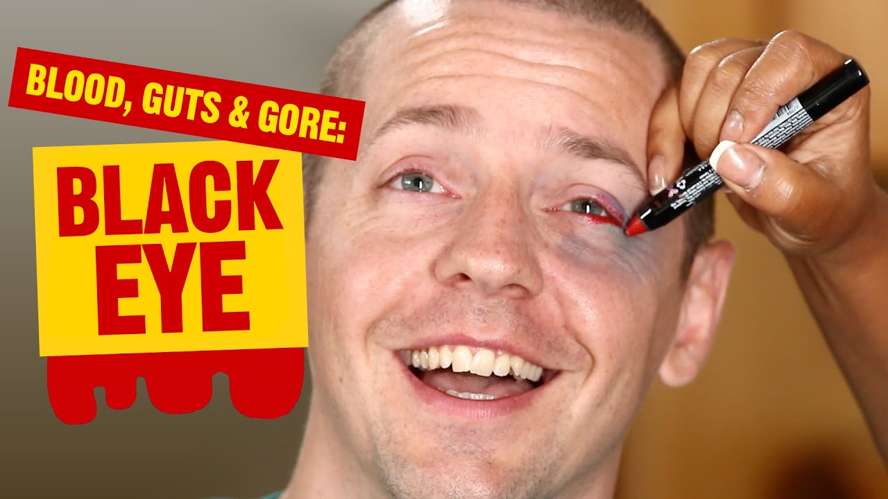 Blood, Guts and Gore: Black Eye Makeup