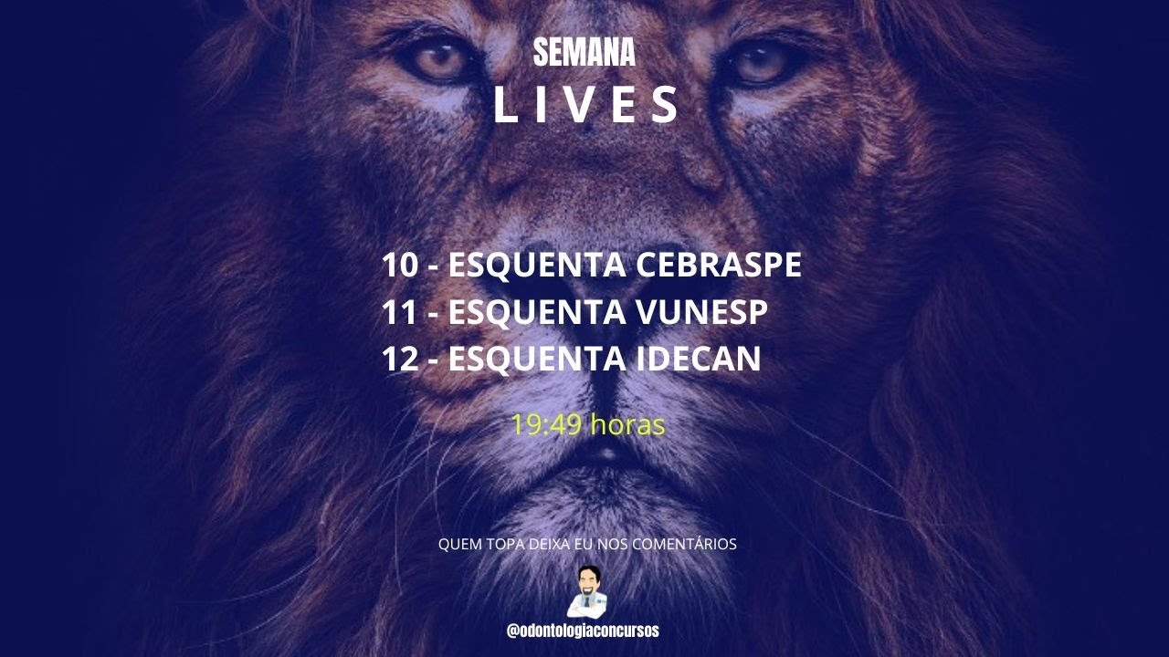 Live CEBRASPE 10/06 - 19:49 h