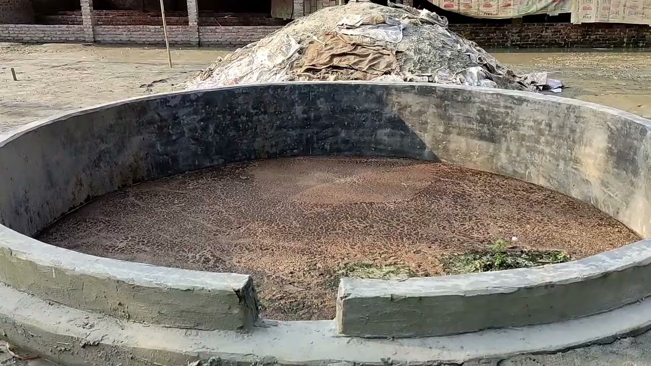 50 ঘনমিটার বায়োগ‍্যাস প্লান্ট এর খরচ ও চুলা জলবে কত পিচ ( Biogas plant) 01886-848182