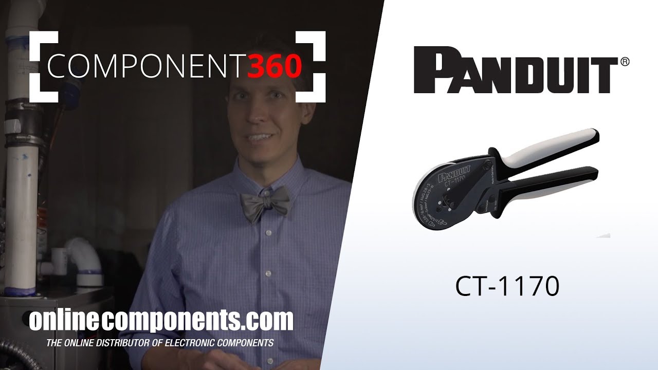 Component360: Panduit's Extensive Products for Industrial Applications (CT-1170 Ferrule Crimp Tool)