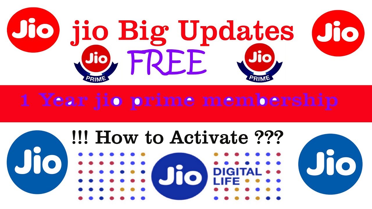HOW to Activate Free Jio Prime Membership upto 31 March 2019