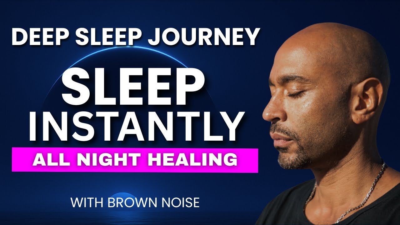 Vagus Nerve Sleep Meditation | Sleep through the night | Black Screen