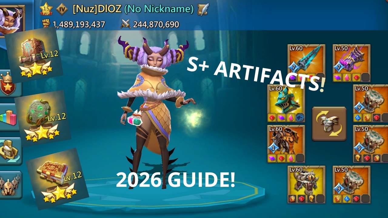 Lords Mobile - ULTIMATE ARTIFACT GUIDE | 2026 UPDATED!