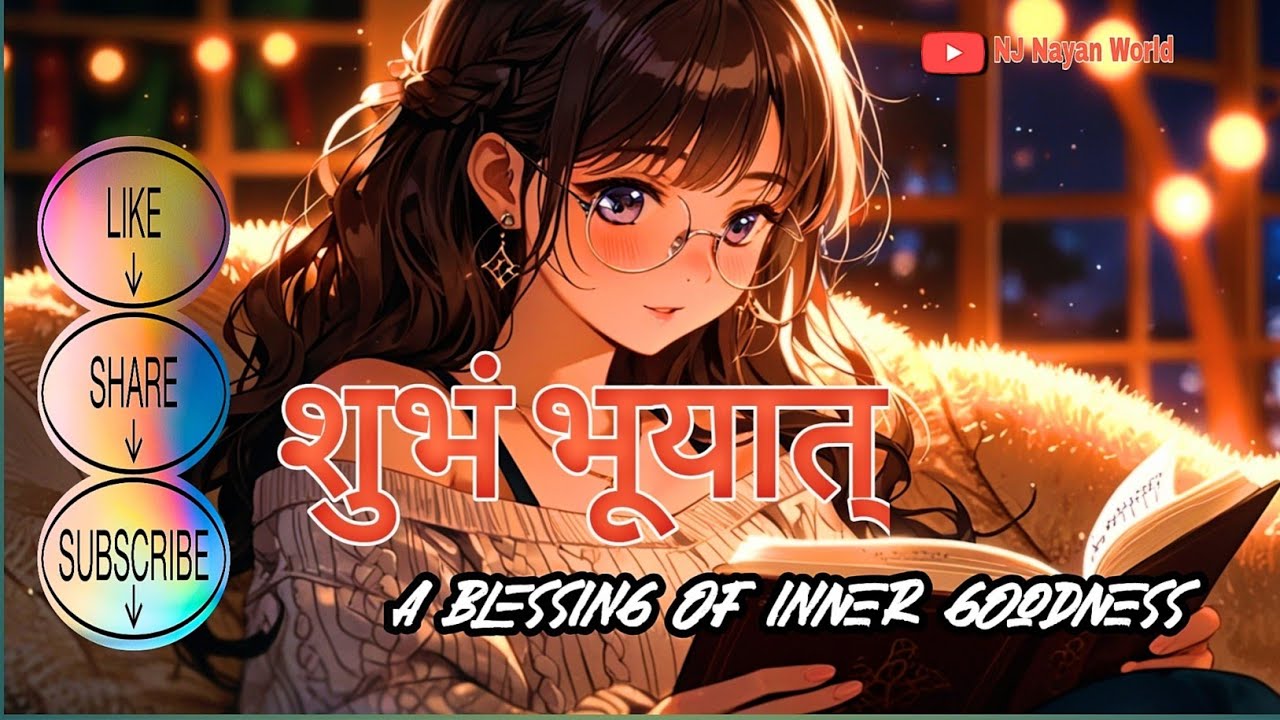 शुभं भूयात् | -A Blessing of Inner Goodness. || Peaceful Night Lofi || #flutemusic